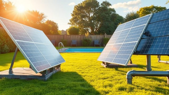 SolarPoolPro Ground Mounting Guide: Concrete Pavers vs Perforated Pipe
