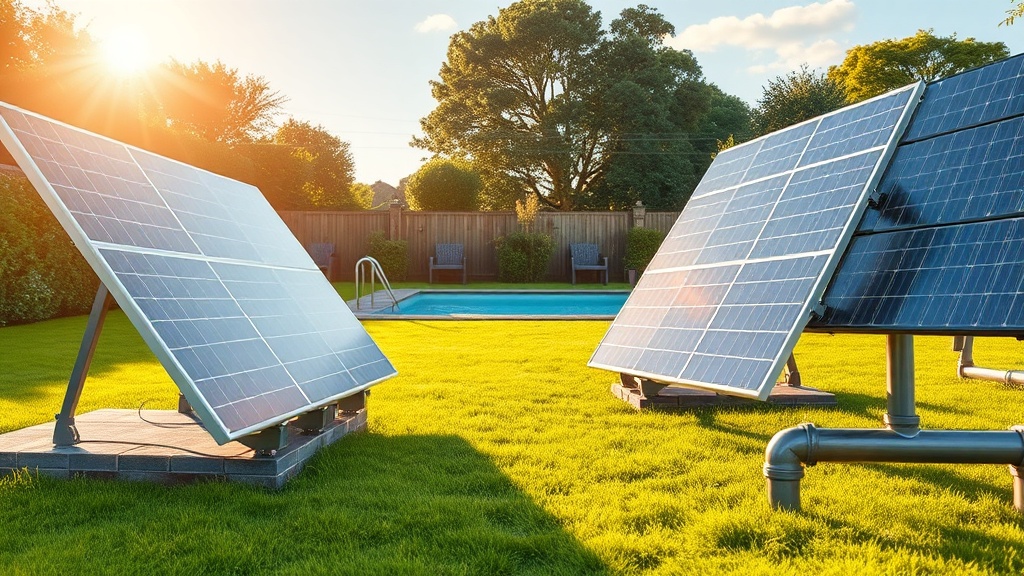SolarPoolPro Ground Mounting Guide: Concrete Pavers vs Perforated Pipe